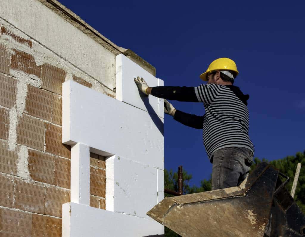 isolation des murs extérieurs