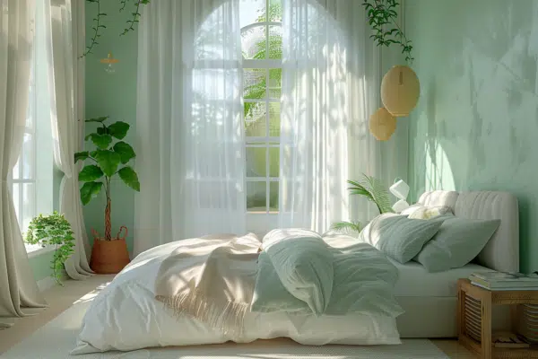 Astuces déco : sublimer une chambre avec le vert d’eau efficacement