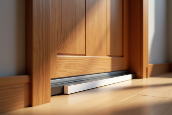 Combler un espace sous la porte : astuces efficaces et faciles !