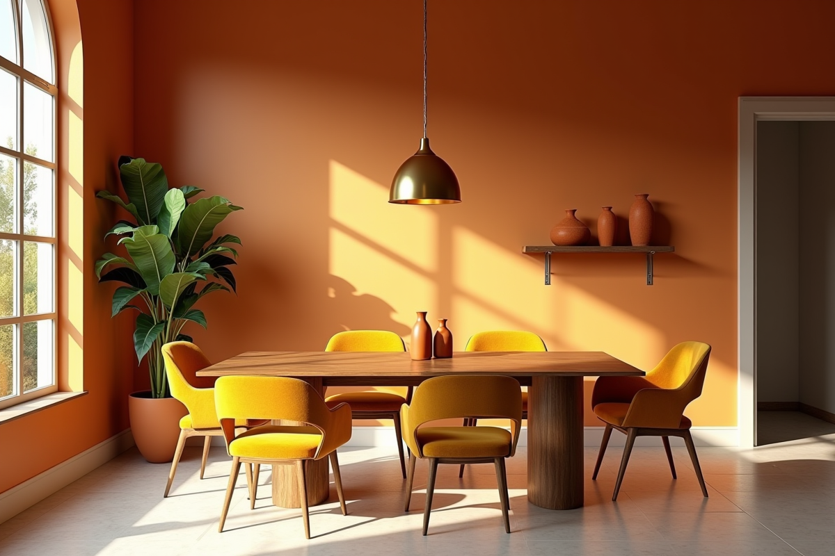 couleurs chaleureuses