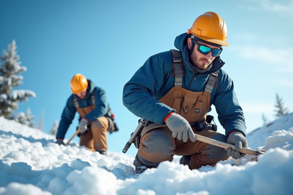 Couvreurs en hiver: Travaillent-ils pendant la saison froide?