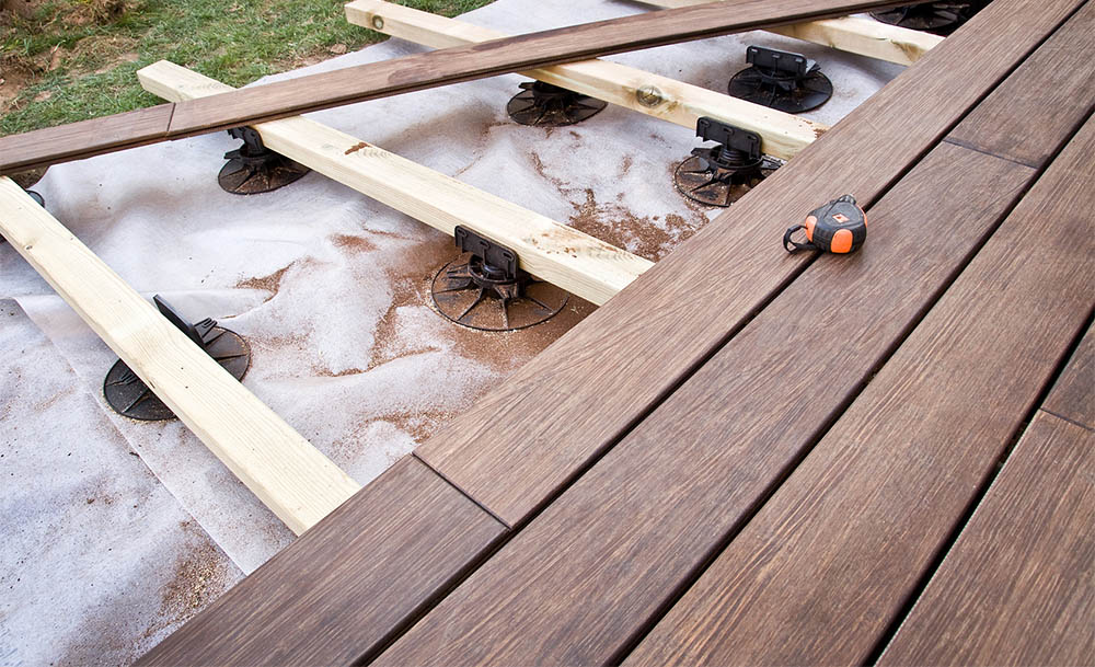 Comment calculer le nombre de plots pour une terrasse ? - Conseil Habitat