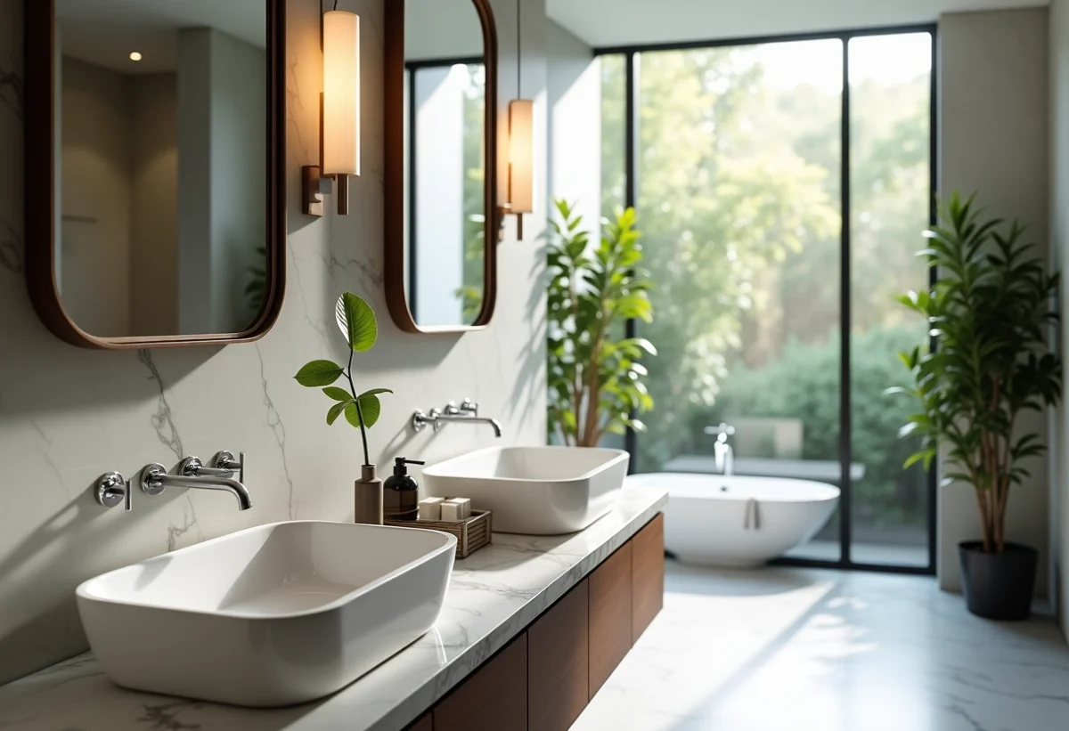 Élégance et fonctionnalité : choisir la vasque double idéale pour la salle de bain