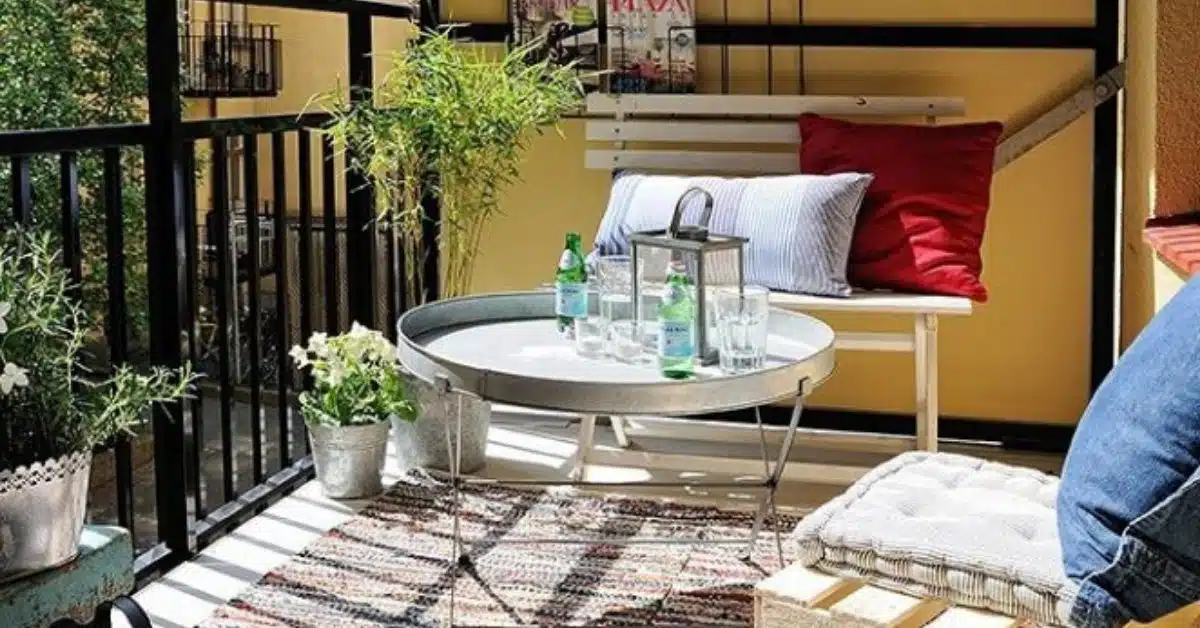 Idées de décoration pour petit balcon