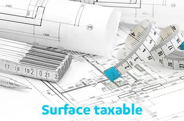 Quelle surface est prise en compte pour la taxe foncière ?